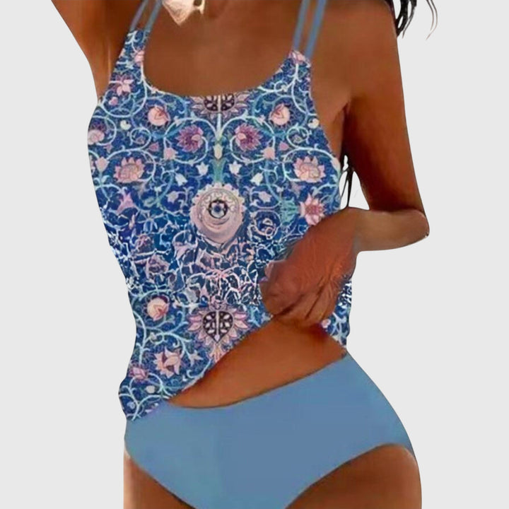 Lina | Printed Two-Piece Swimwear Set