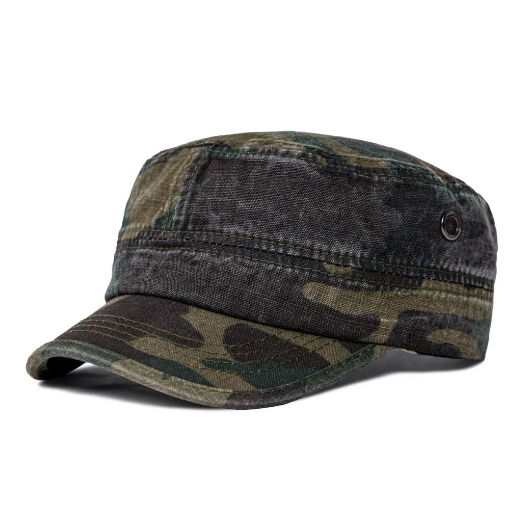 Casquette Vintage à Couronne Haute
