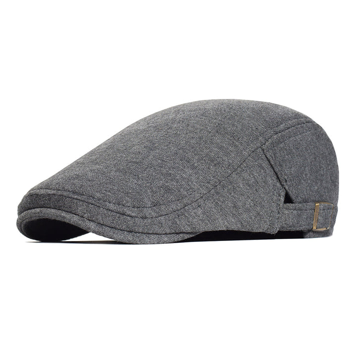 Casquette Plate en Maille Souple d’Hiver
