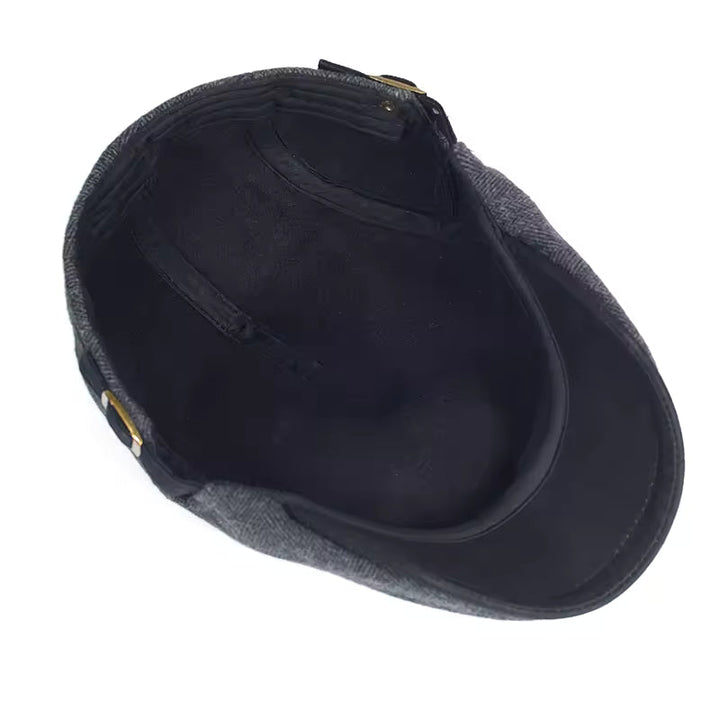Casquette Plate Héritage en Laine Noble