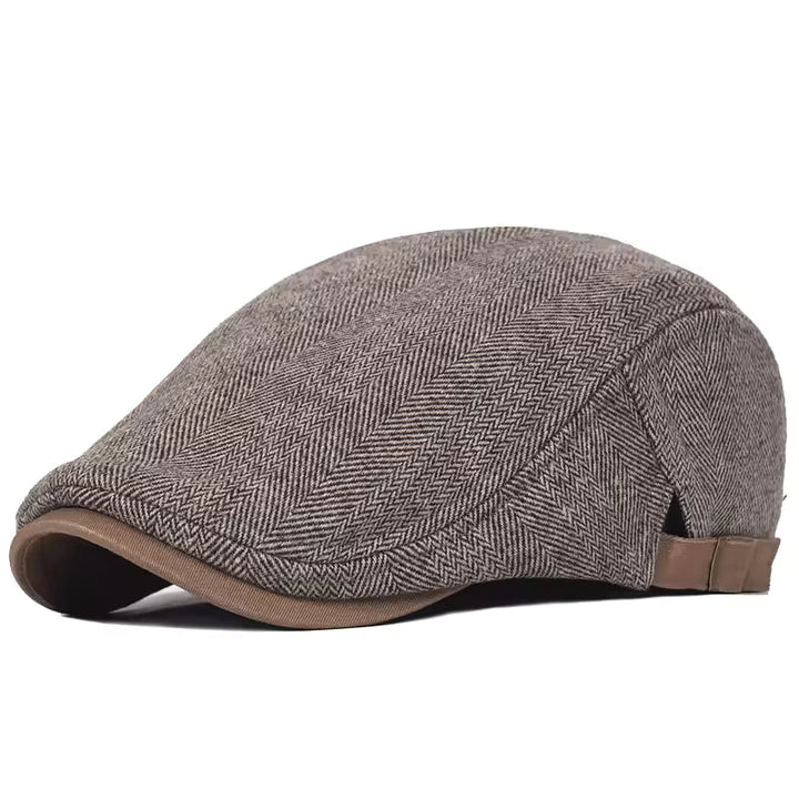 Casquette Plate Héritage en Laine Noble