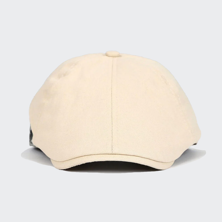 Casquette Plate Classique en Laine - Solution Élégante pour Cheveux Clairsemés