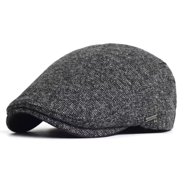 Casquette Plate Héritage en Laine Épaisse