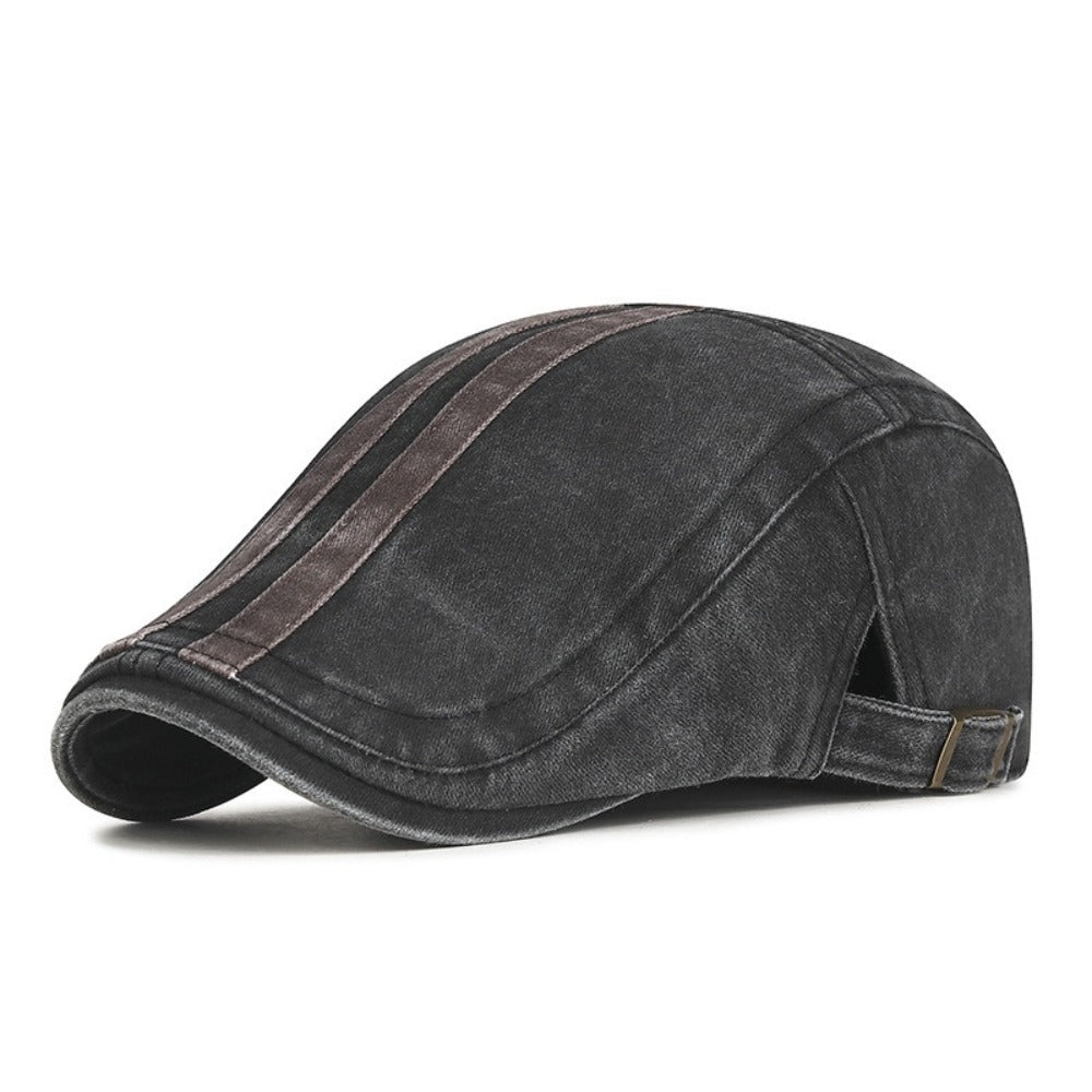 Casquette à bande en denim