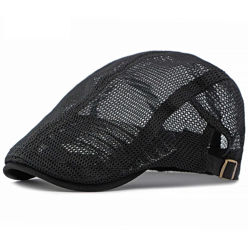 Casquette à visière en maille