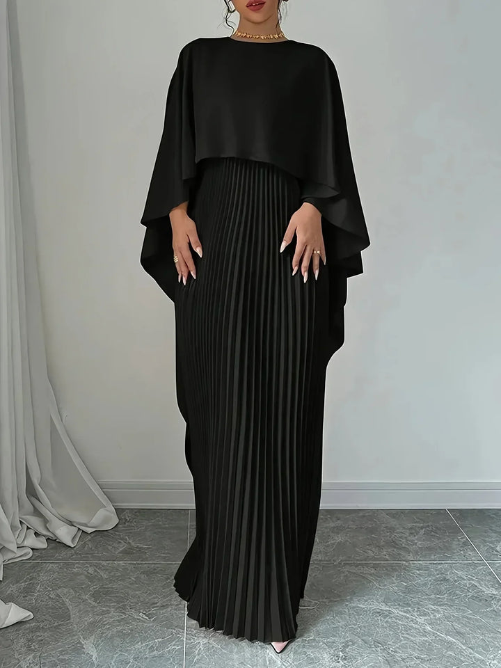 Batwing Sleeve Midi Dress