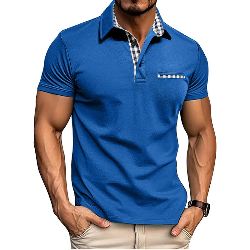 Jean™ | Polo Homme Élégant Avec Détails