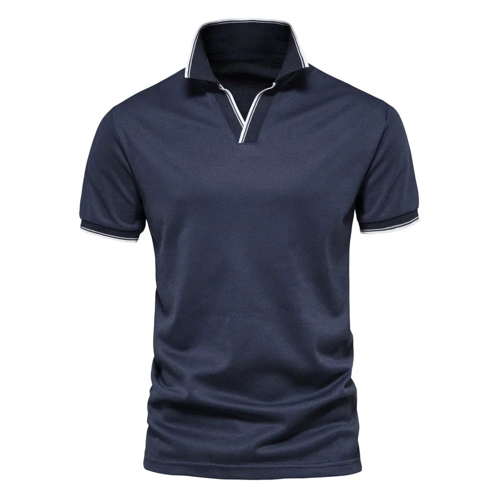 J&M Paris™ | Polo pour Homme à Col en V