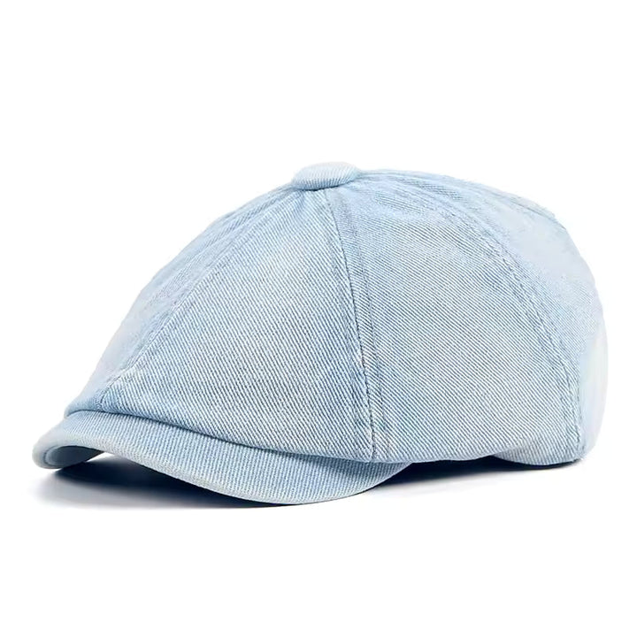 Casquette gavroche en denim