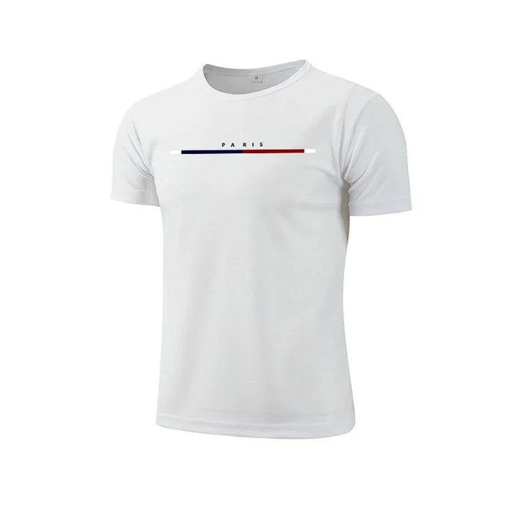 J et M™ | T-shirt Homme avec Détail Minimaliste Parisien