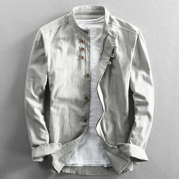 Jean-Pierre™ | Chemise Style Japonais — Légère, Élégante & Intemporelle