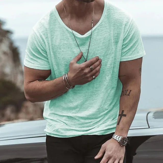 Jean et Marcel™ | T-shirt homme robuste à col rond