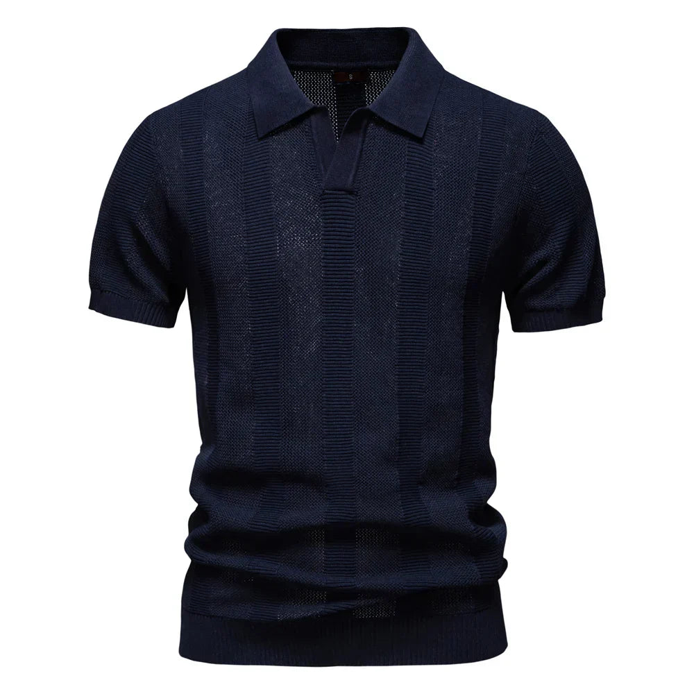 J&M Paris™ | Polo Rayé Élégant