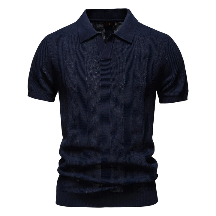 J&M Paris™ | Polo Rayé Élégant