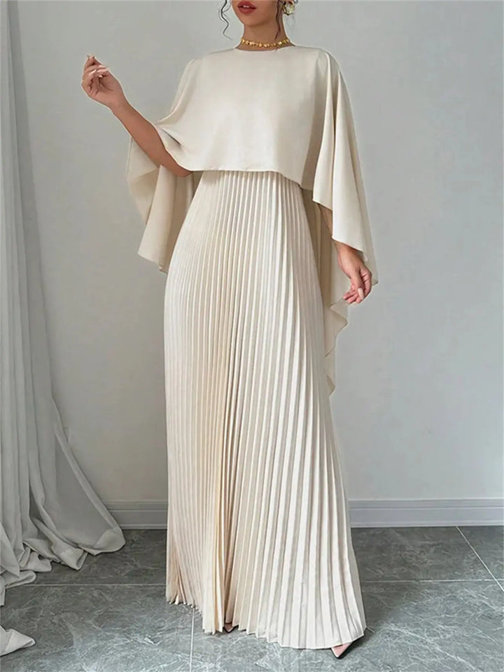 Batwing Sleeve Midi Dress