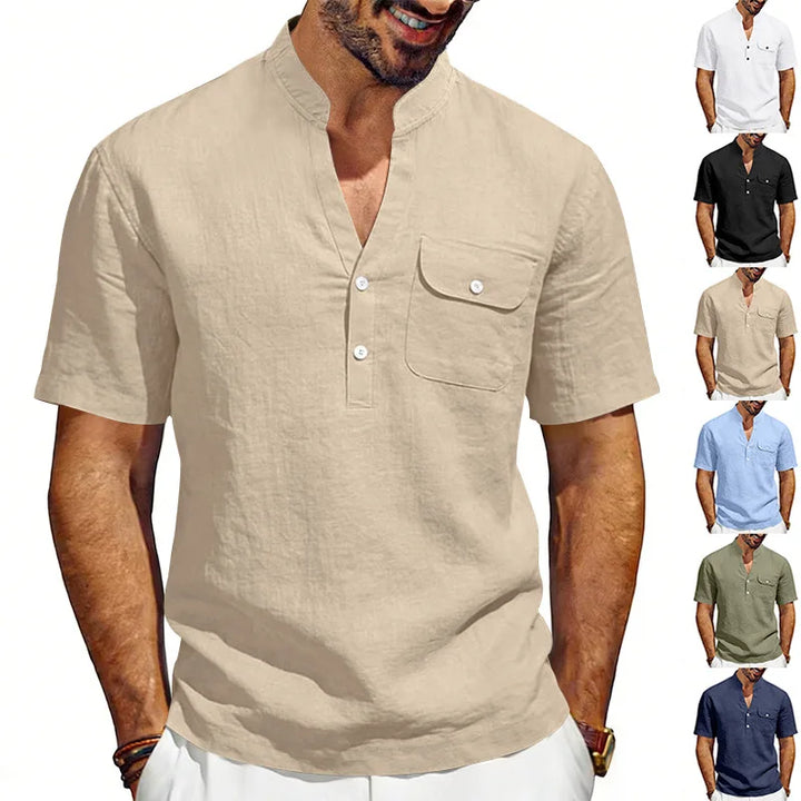 Jean et Marcel™ | Chemise Homme Élégante avec Poche Poitrine