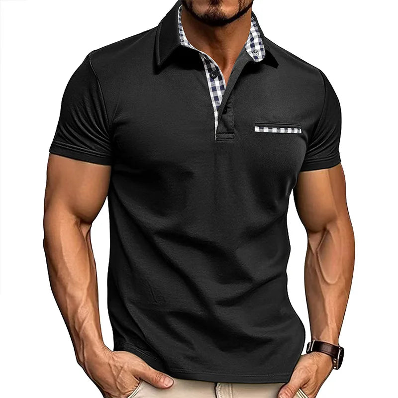 Jean™ | Polo Homme Élégant Avec Détails