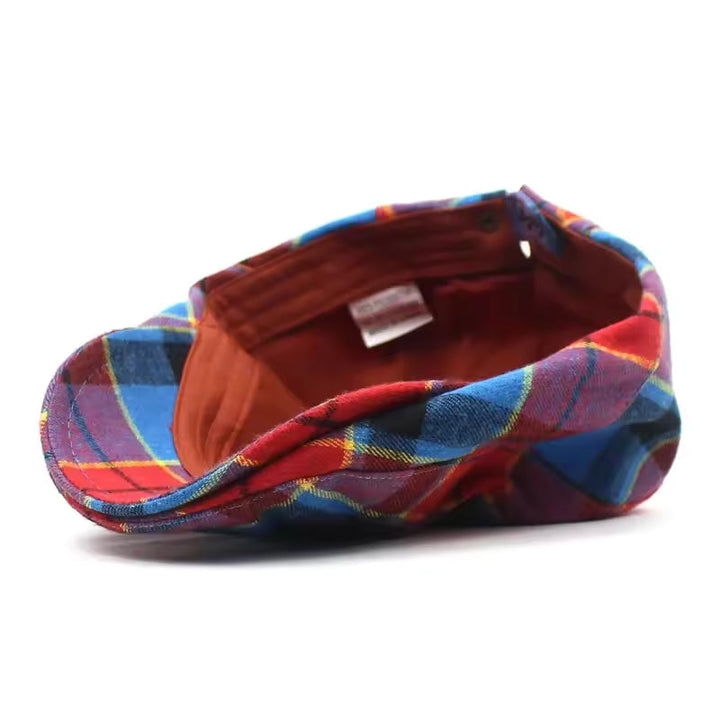 Casquette tartan pour les fêtes