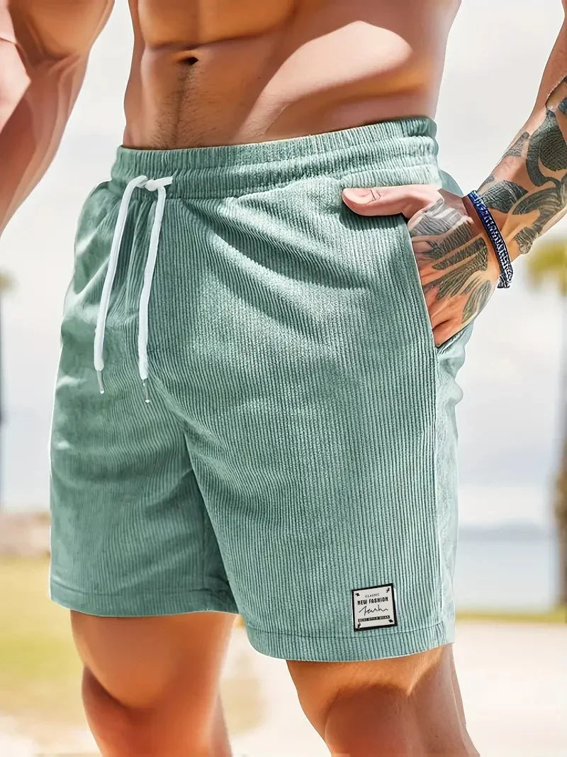 Jean et Marcel™ | Short Homme Élégant à Rayures Subtiles