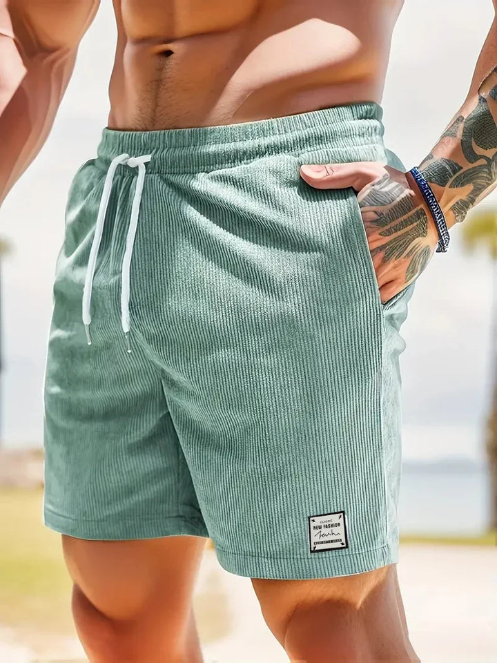 Jean et Marcel™ | Short Homme Élégant à Rayures Subtiles