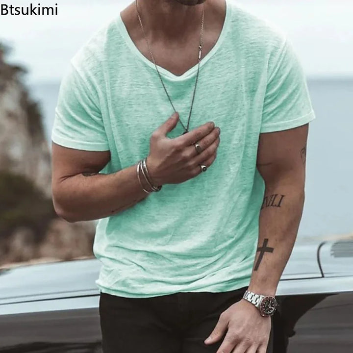 Jean et Marcel™ | T-shirt homme robuste à col rond