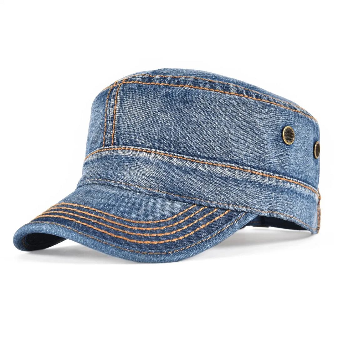 Casquette Vintage à Couronne Haute