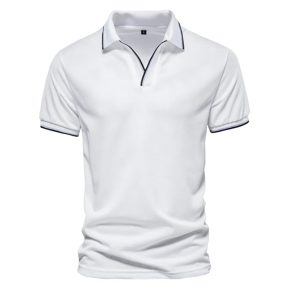J&M Paris™ | Polo pour Homme à Col en V