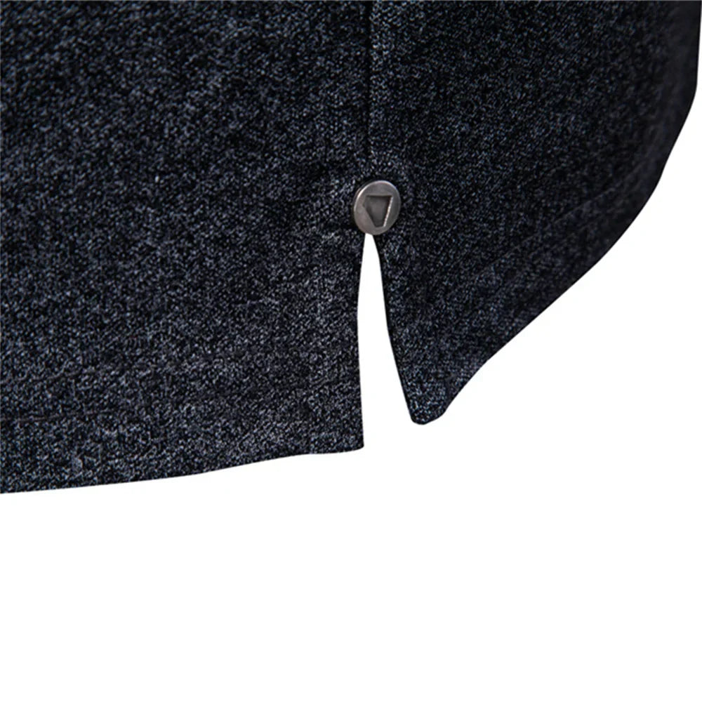 J&M Paris™ | Polo Élégant pour Hommes avec Fermeture Éclair