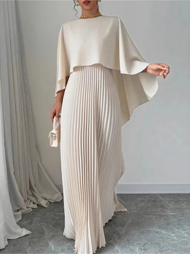 Batwing Sleeve Midi Dress