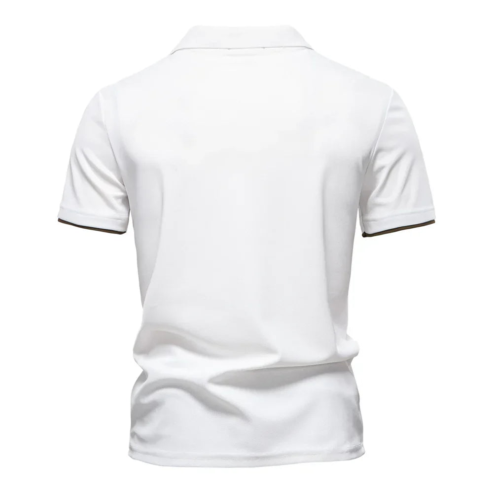 J&M Paris™ | Polo pour Hommes avec Blocs de Couleur