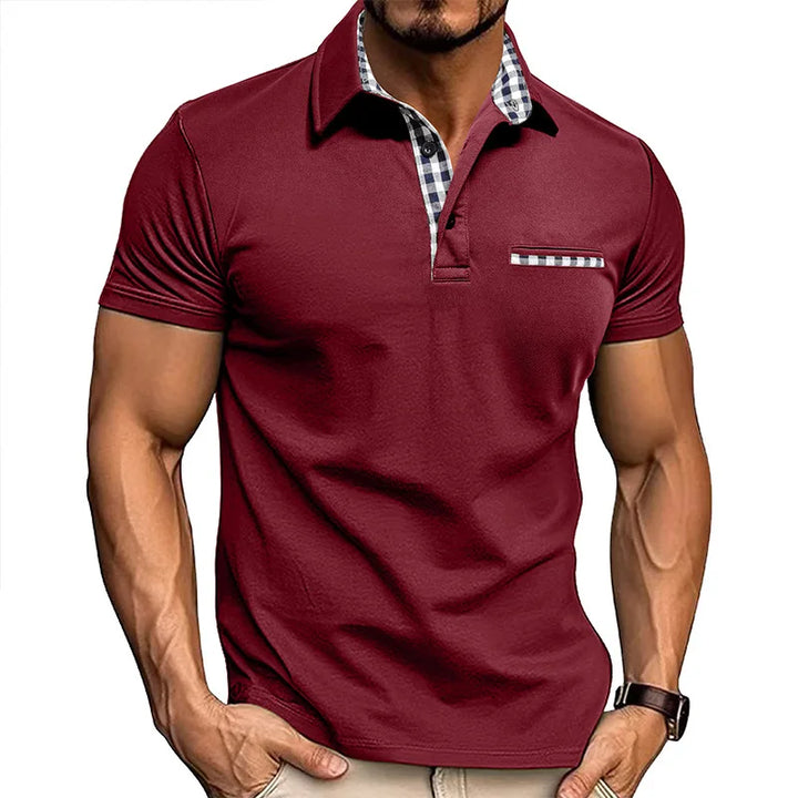 Jean™ | Polo Homme Élégant Avec Détails