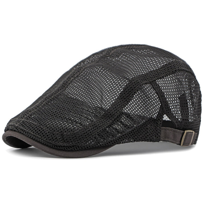 Casquette à visière en maille