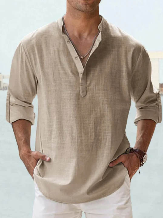 Jean et Marcel™ | Chemise en Lin Respirante pour Homme