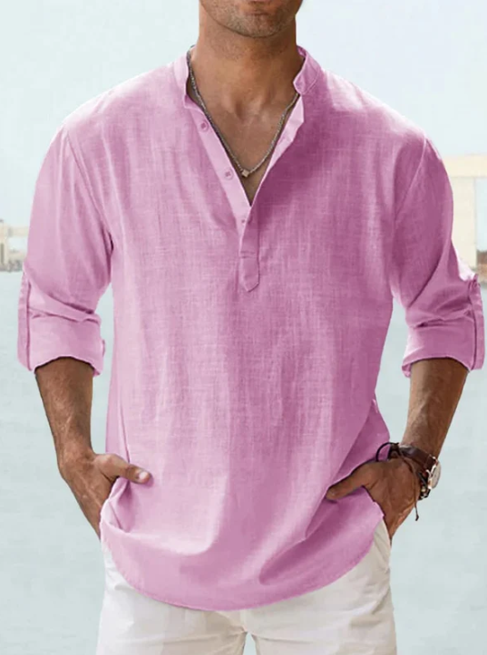 Jean et Marcel™ | Chemise en Lin Respirante pour Homme