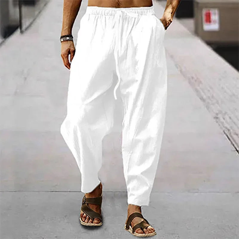 Pantalon en Coton Confortable