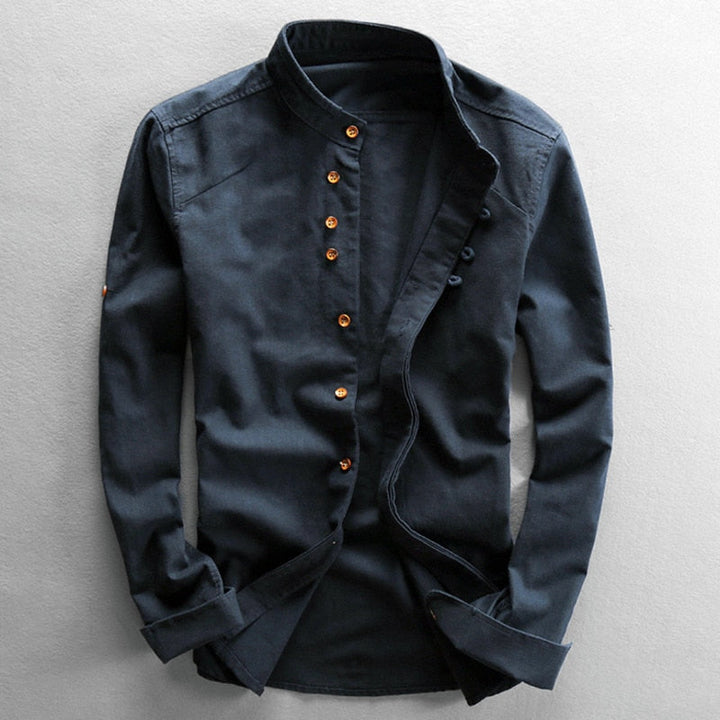 Jean-Pierre™ | Chemise Style Japonais — Légère, Élégante & Intemporelle