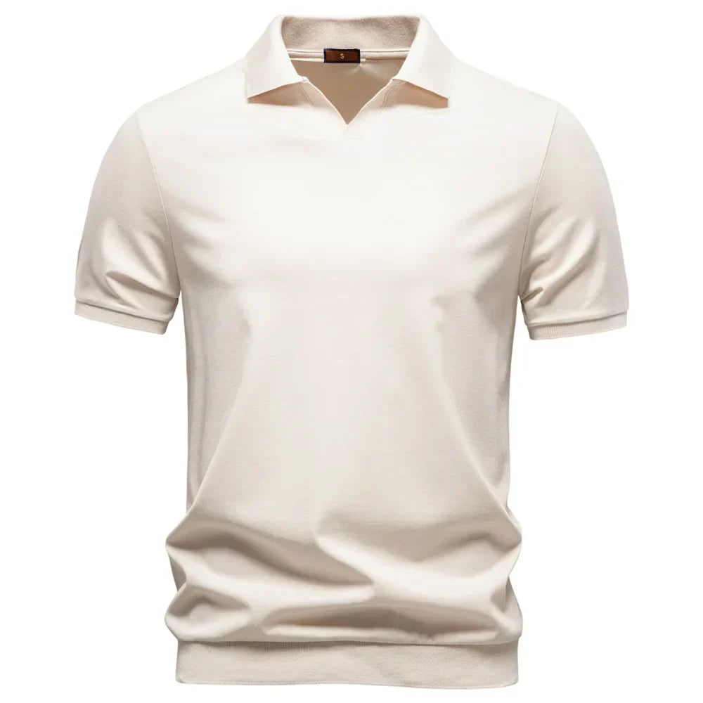 J&M Paris™ | Polo Respirant Col V