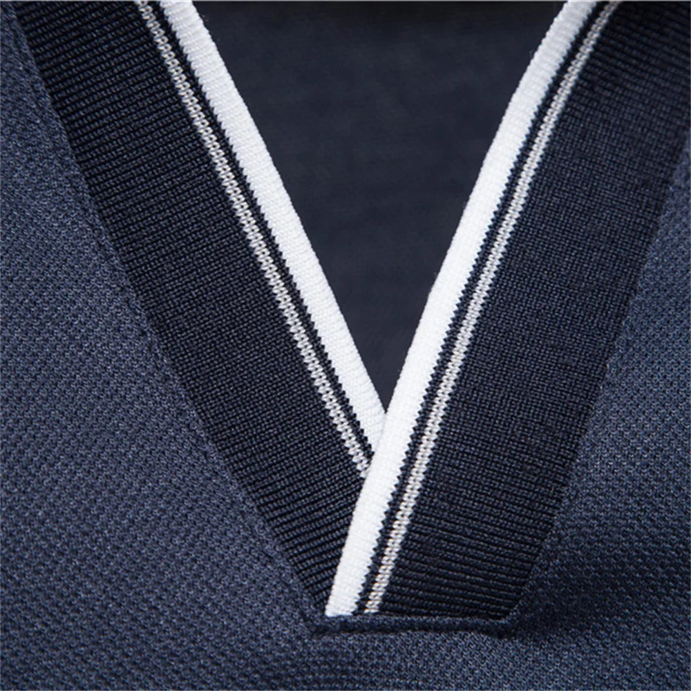 J&M Paris™ | Polo pour Homme à Col en V