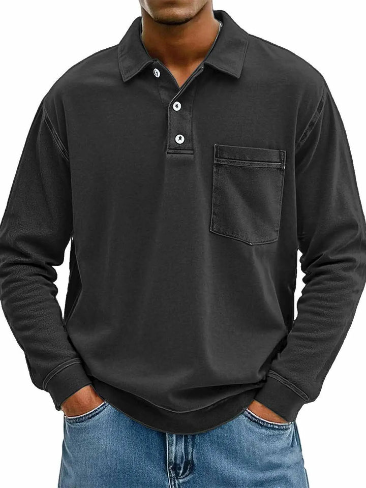 Jean™ | Polo pour Homme avec Poche Poitrine