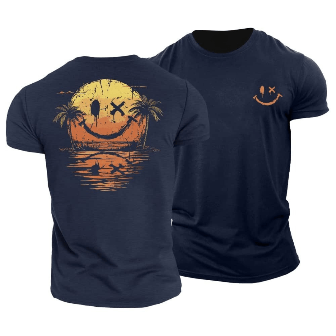T-shirt d’été Smiley Mer