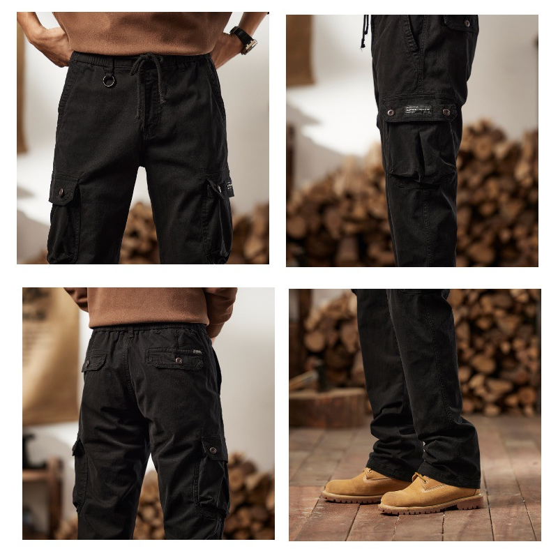 J et M™ | Pantalon Cargo Homme Haut de Gamme – Tactique & Confortable
